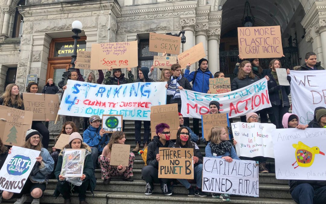 Youth Rising For Climate Justice Rally