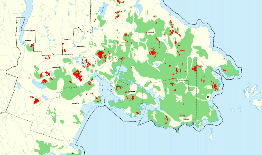 Historical Garry Oak Ecosystems of Greater Victoria and Saanich Peninsula