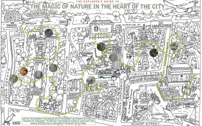 Nature in the Heart of the City Map