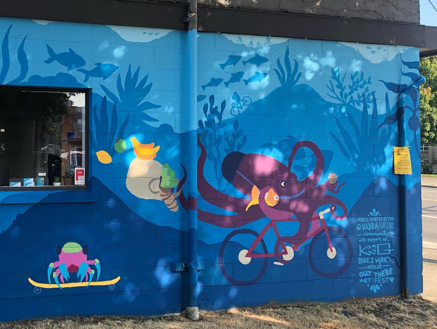New Community Mural on Fifth Street