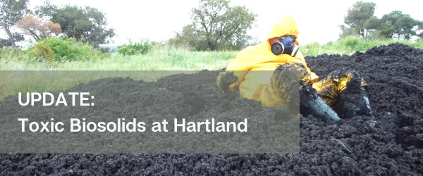 Update: Mount Work Coalition joins Peninsula Biosolids Coalition to Oppose Spreading of Biosolids at Hartland Landfill