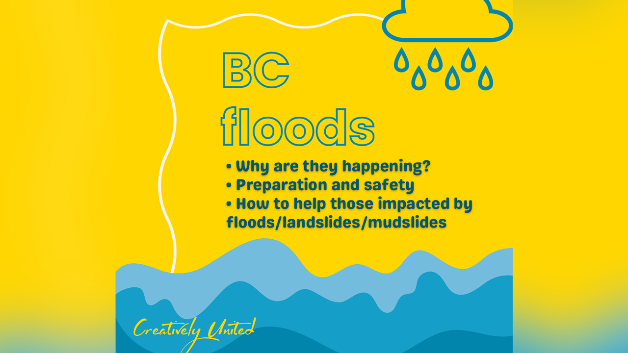 BC Floods: Sharable Infographics and Information
