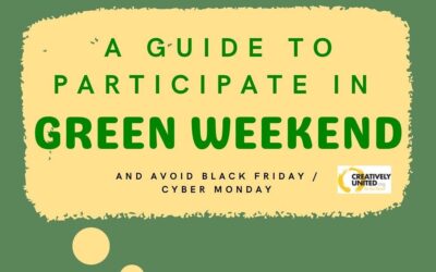 Guide for a Green Weekend! (and Avoid Black Friday/Cyber Monday)