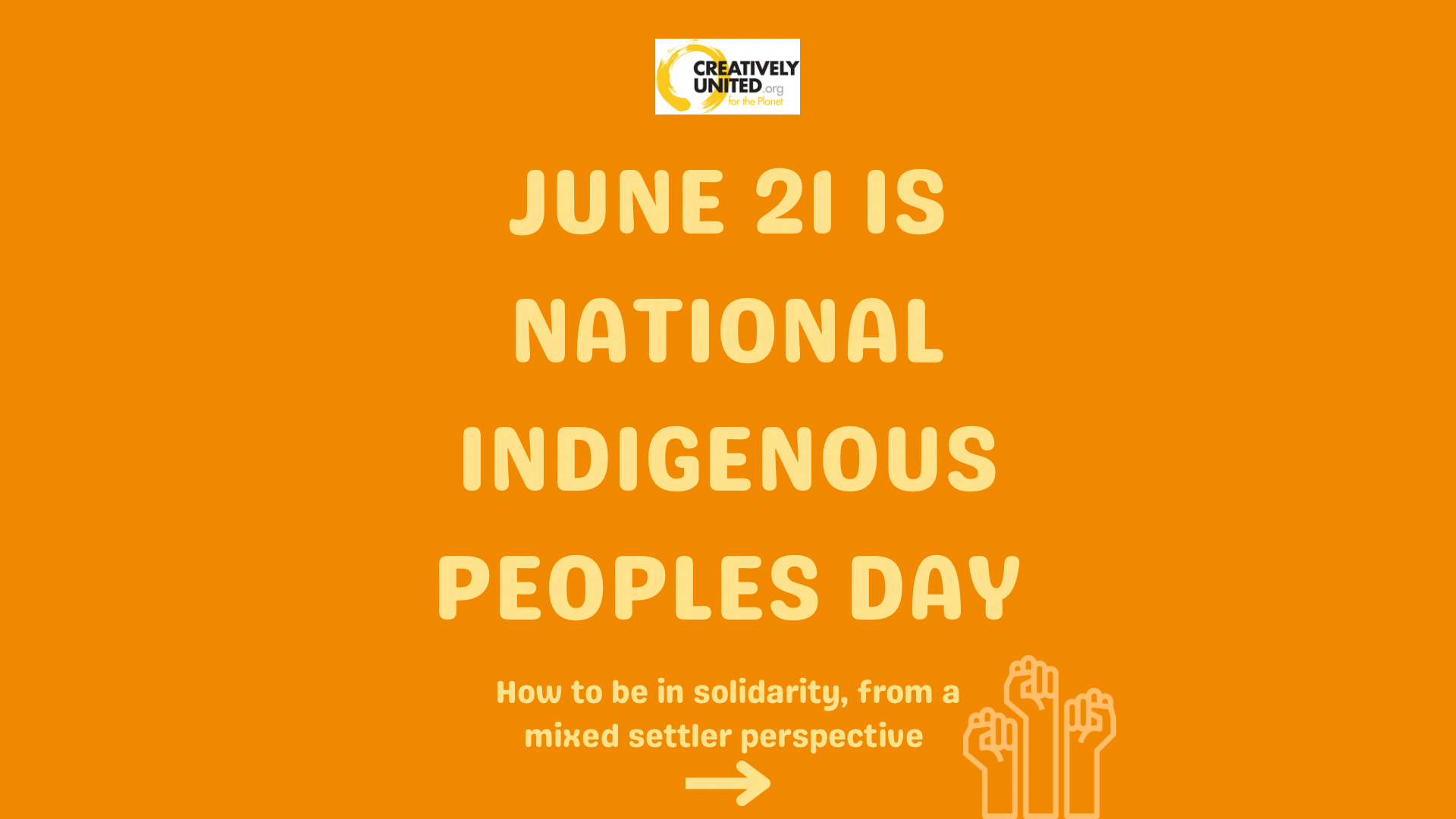 June 21st is National Indigenous Day
