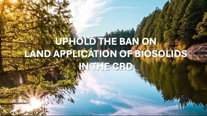 Petition: Uphold the Ban on Land Application of Biosolids in the Capital Regional District