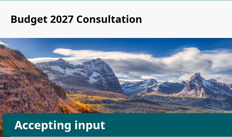 BC Budget Consultation – by 2 pm, June 19