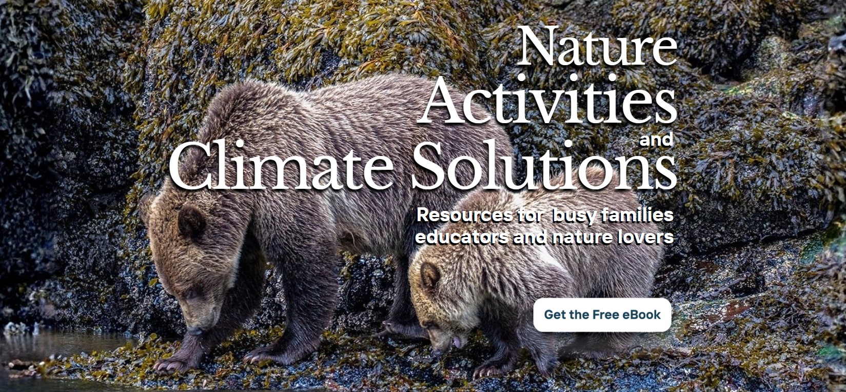 Nature Activities and Climate Solutions Resources for Busy Parents, Educators and Nature Lovers